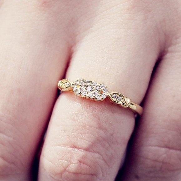 💝 Luxury Oval Gems Noble Vintage Zircon Rings for Women, EVGG1488 - Picture 4 of 4